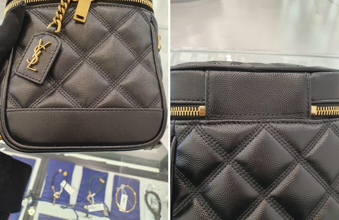 ★関税込★SAINT LAURENT★サンローラン 80’s ヴァニティ★